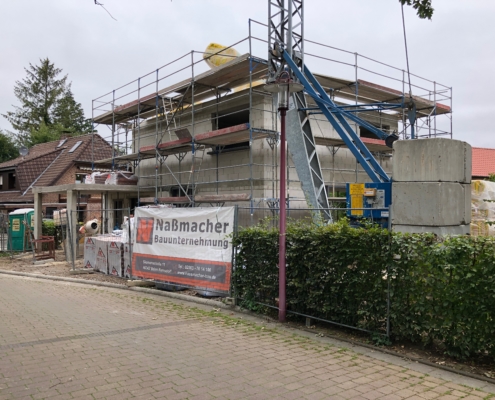 Neubau Einfamilienhaus Bauhausstil in Gescher